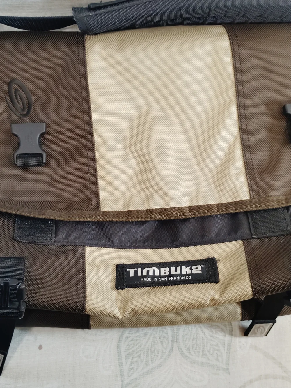 Timbuk2 Brown and Tan Messenger/Laptop Bag